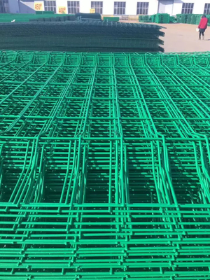 직류 전기로 자극된 그리드 3d 용접철망 울타리 양 염소 패널 농장 180cmx220cm
