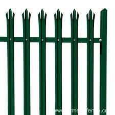 Garden Residential 0.9m Galvanized Palisade Fence Powder Coated